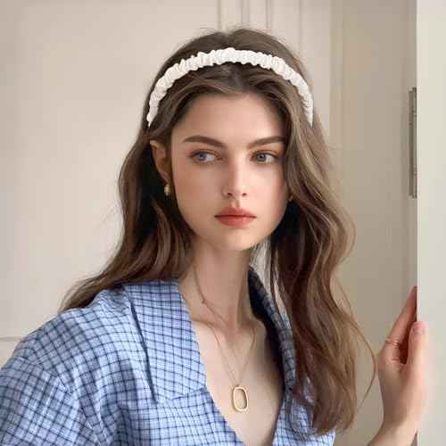 LYroo Headbands for Women Girls Blue Cute Knotted Headband Head Bands for Women's Hair Non Slip Trendy Thick or Thin Headbands Fashion Hair Accessories£¨7PCS£©