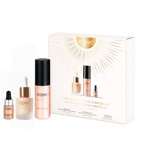 ICONIC LONDON Mini Glow Getters Starter Kit - 3 Piece Travel Set