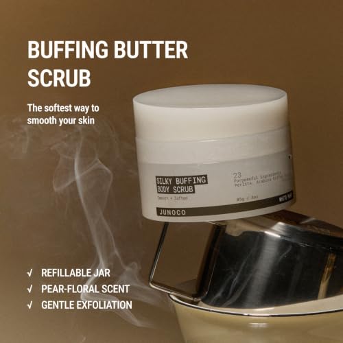 Silky Buffing Butter Body Scrub – Gentle Exfoliating Polish, 85g