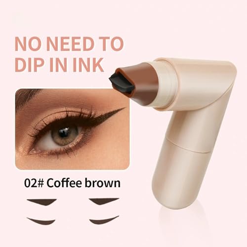Foldable Eyeliner Stamp Duo - Waterproof Winged Liner for Cat Eyes