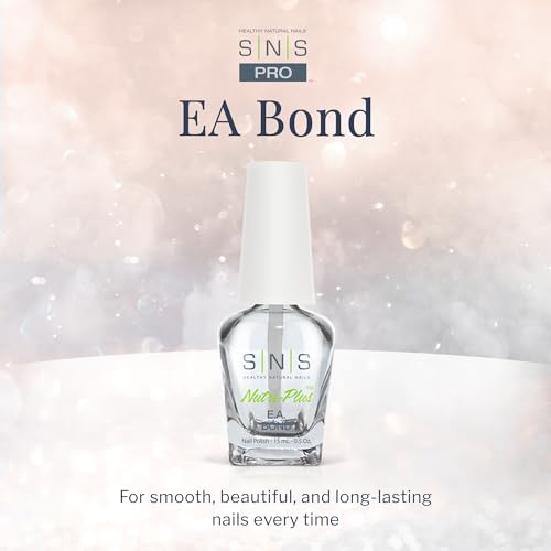 SNS Base Coat Nail Polish EA Bond for Dip Powder Manicure - 0.5 Oz
