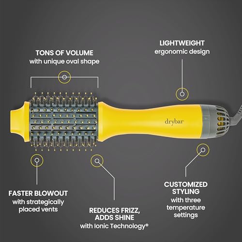 Drybar The Double Shot Blow-Dryer Brush | Ionic Volume & Frizz Control