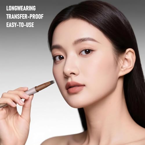 PHOFAY Waterproof Eyebrow Pencil - Dark Brown