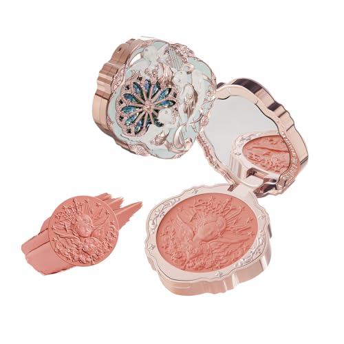 Flower Knows Little Angel Cream Blush Warm Pink Hydrating Blush for Cheeks - Buildable & Long-Lasting Dewy Face Makeup