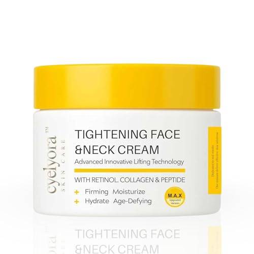 Neck Tightening Cream - Smoothing Cream for Fine Lines, Wrinkles - 100ml | Loose and Crepey Skin - Moisturizer for Neck, Chest & Face (Unscented 1)