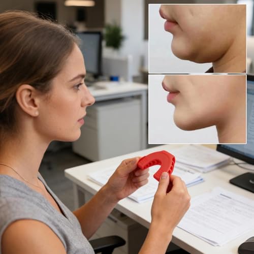 Silicone Jaw Exerciser for Face Toning & Jawline Definition