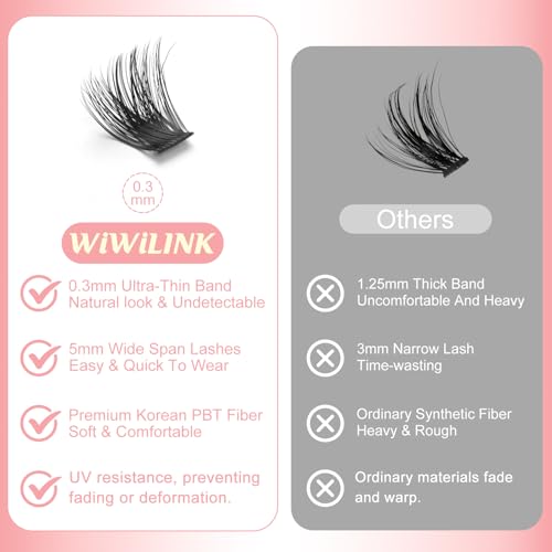 Lash Clusters Kit - Fluffy 10-18mm with Bond & Seal