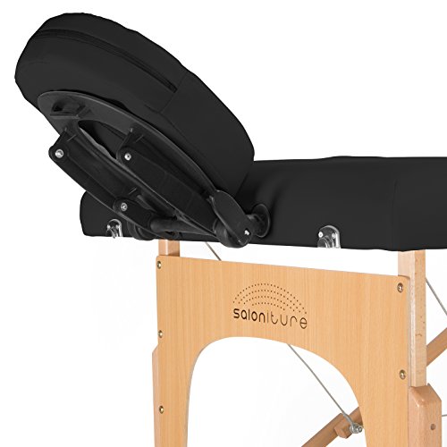 Saloniture Professional Massage Table - Portable Folding w/ Carrying Case