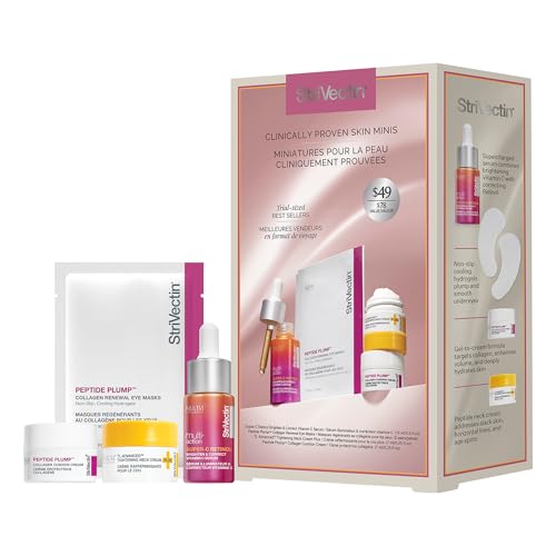StriVectin Skin Care Holiday Gift Kits, Beauty Routine Gift Sets - Brightening, Smoothing & Hydrating Skin Care Stocking Stuffers