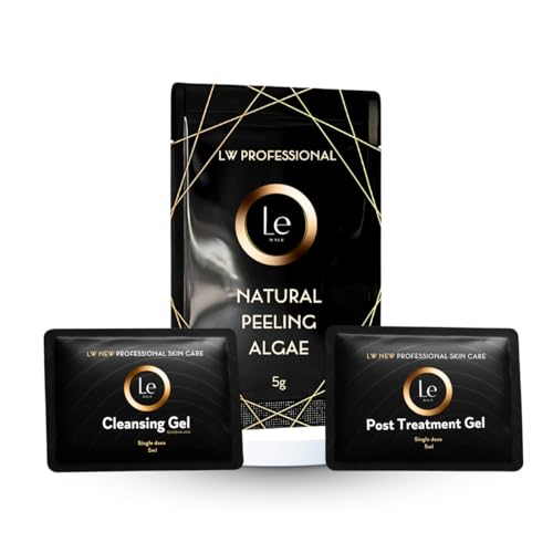 Single-Dose Face and Body Peel ? 3-Step Exfoliation Kit with Natural Algae | Skin Renewal in 7 Days | Includes Cleansing Gel and Post-Treatment Gel