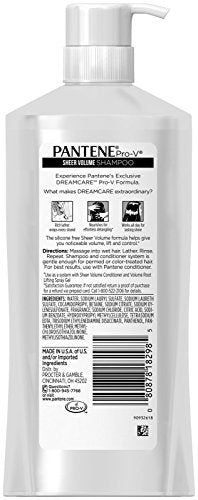 Pantene Pro-V Sheer Volume Shampoo, 25 Fl Oz