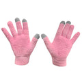 Eurow Aloe-Infused Touchscreen Moisturizing Gloves for Dry Hands, Pink