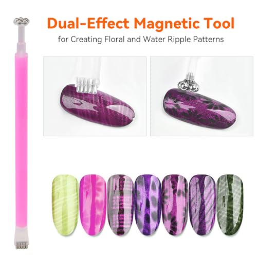 ESUOHYM Cat Eye Magnetic Nail Art Kit - Variation 01