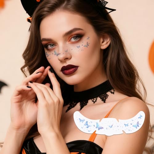 Glitter Freckles Temporary Tattoos - Face Stickers for Festivals