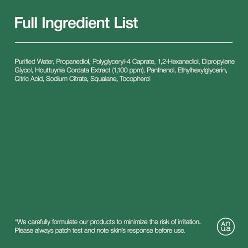ANUA Heartleaf Low pH Cleansing Water for Sensitive Skin - 500g