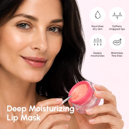 MAREE Overnight Lip Mask - Hydrating Lip Butter for Dry Lips
