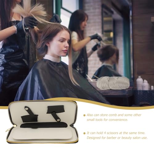 Scissor Storage Bag for 4 Scissors - Hair Stylist Organizer