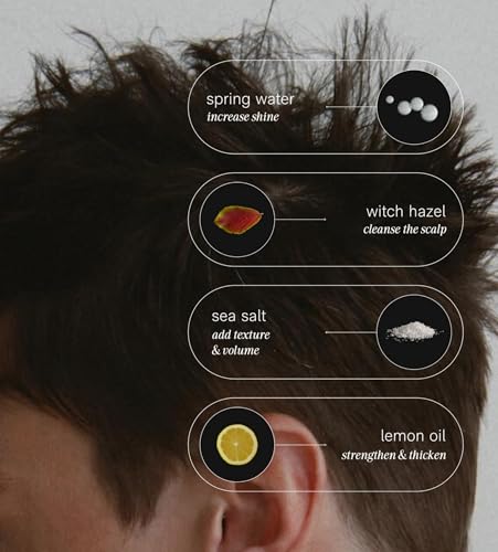 Jack Henry Sea Salt Spray for Hair Texture & Volume – 3.3 oz