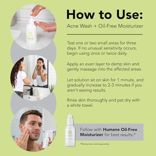 Humane 10% Benzoyl Peroxide Acne Body Wash - 8 Fl Oz Treatment