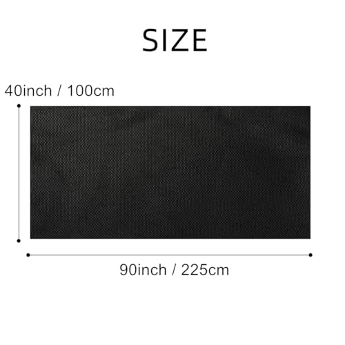 Disposable Tattoo Bed Covers Sheets Black, 40" x 90" (Pack of 10) Soft Non-woven Massage Table Cover, Waterproof Drape Sheets for SPA, Tattooing Chair Studio Supplies, Thick and Strong