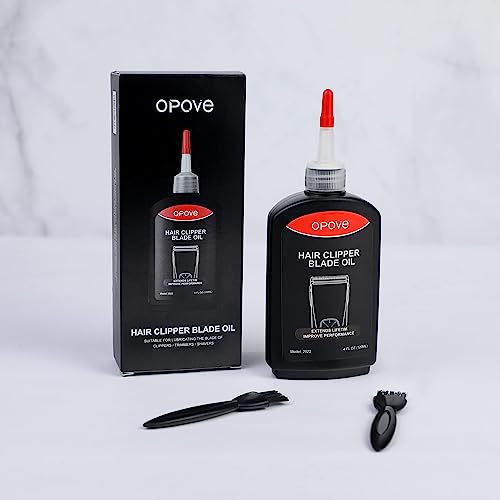 Opove Hair Clipper Blade Oil - Rust Prevention & Lubrication 4.05oz