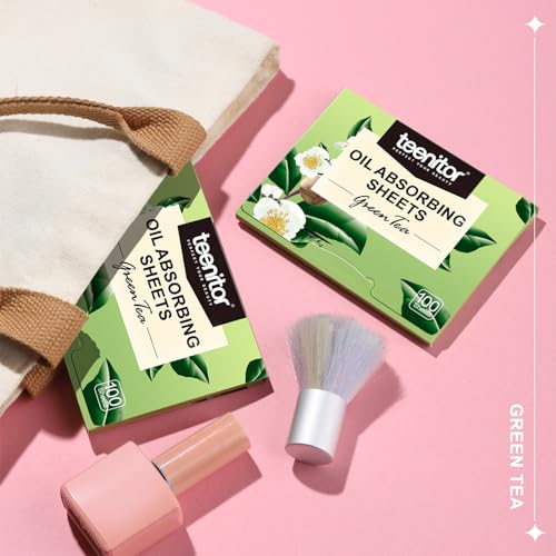 Teenitor Green Tea Blotting Paper - 800 Sheets Oil Absorbing