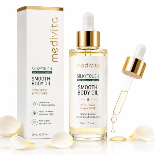 Medivita Lightweight Body Oil for Post-Shave Care - Hydrating Oil for Smooth Skin