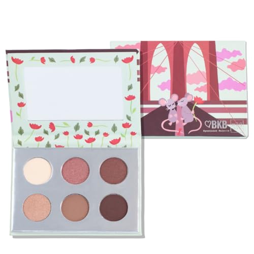 M2U NYC 6-Pan Eyeshadow Palette - Nude to Bold Shades