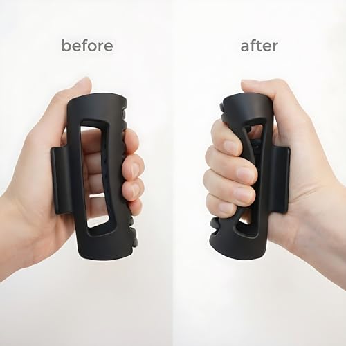 Soft Silicone Claw Clip for Thick Curly Hair – 8hr Hold