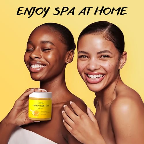 Turmeric & Vitamin C Body Scrub with Sea Salt & Shea Butter