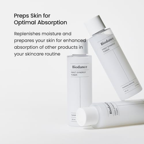 Biodance First Synergy Toner, Moisturizing, Skin Balance Facial Toner with Hyaluronic Acid, Korean Skin Care | 5.07 fl.oz,150ml