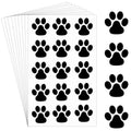 Harloon Paw Print Temporary Tattoos - 300 Pcs Black