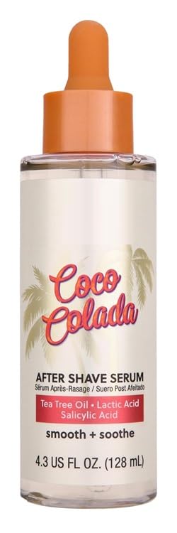 Coco Colada Moisturizing Shave Oil & After Shave Serum Set - Tropical Grooming Duo