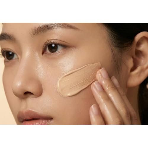 Minimerry Long Wear Cushion Foundation #23 SAND 13 g / 0.45 oz, Matte Finish Korean Makeup, Full Coverage & Semi Matte, 5 Shades for All Skin Tones