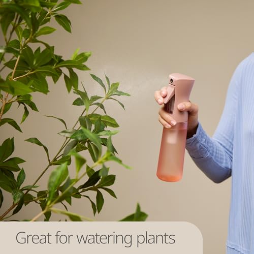 MIGHTY STRONG Terra Cotta 10 OZ Continuous Spray Bottle for Hair & Plants