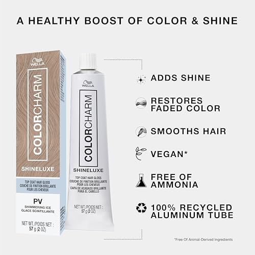 COLORCHARM ShineLuxe Hair Gloss - Ammonia-Free Shine Toner