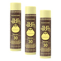 Sun Bum SPF 30 Sunscreen Banana Lip Balm - Moisturizing Aloe Vera and Vitamin E - Vegan and Cruelty Free - Broad Spectrum UVA/UVB Lip Protection - 0.15 oz Stick (Pack of 3)
