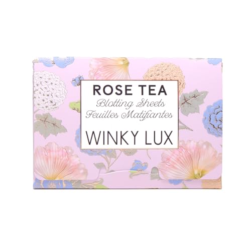 Winky Lux Rose Tea Oil Blotting Sheets – Shine Control