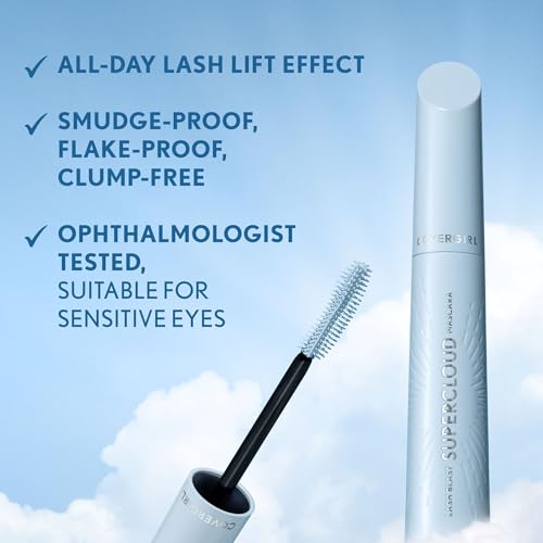 CoverGirl Lash Blast Supercloud Mascara, Black, 0.33oz