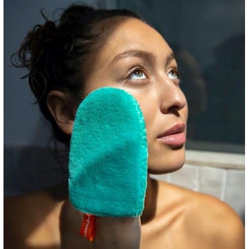 CleanLogic Dual Texture Facial Mitt, 1 Each (Pack Of 6)