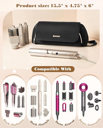 Marscamd Hair Tool Travel Bag with Heat Resistant Mat