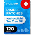 Pimple Patches for Face (120 Patches), Hydrocolloid Acne Patches with Tea Tree Oil, Pimple Patch Pimple Stickers - Hydrocolloid Patch Acne Dots - Acne Pimple Patches For Face - Zit Patches