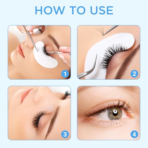 TEGAN LASH Premade Fan Eyelash Extensions 600 Pack Mix