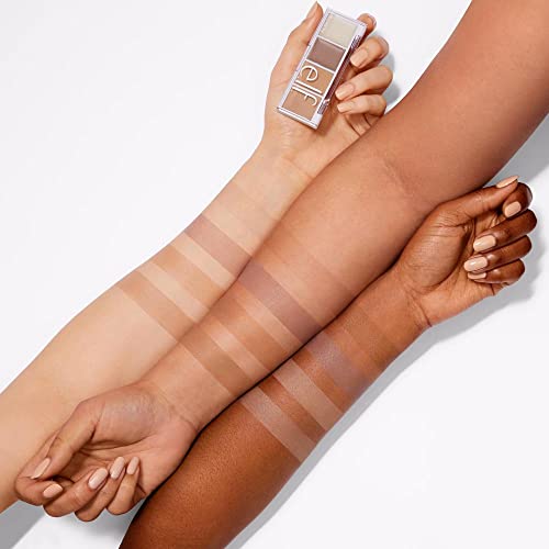 e.l.f. Bite-Size Brow Quad - Blonde Eyebrow Palette