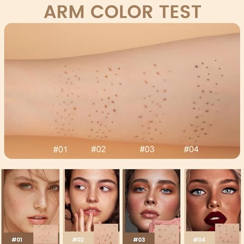 Freckle Pen Stamp Tool - Waterproof Fake Freckles Makeup (2 Pack)