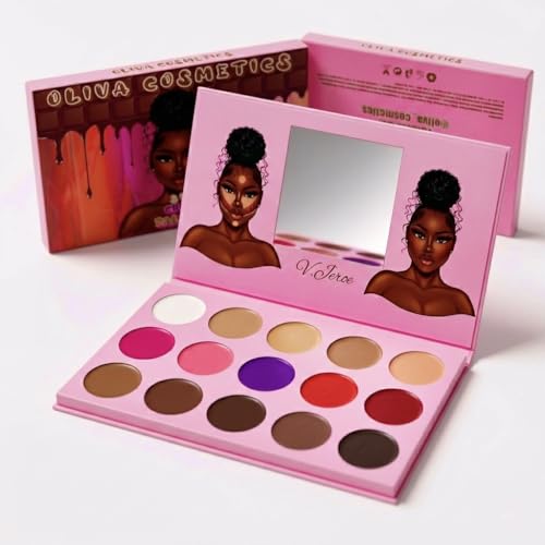 3-in-1 Cream Palette – 15 Shades Concealer, Blush & Bronzer