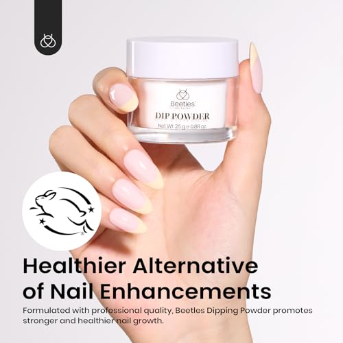 Beetles Clear Dip Powder for Nails – 25g DIY Acrylic Dipping Powder