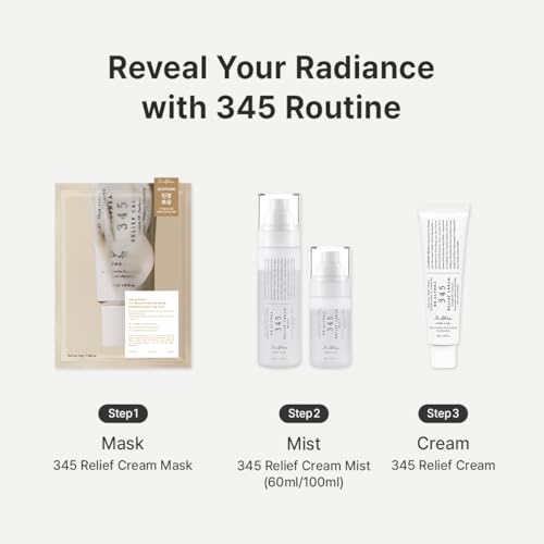 Dr.Althea 345 Relief Cream - Korean Face Moisturizer for Acne-Prone Skin