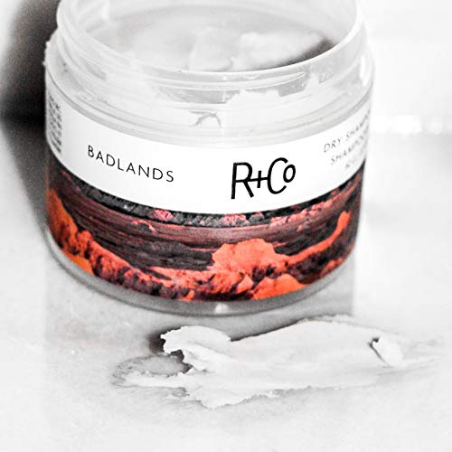 R+Co Badlands Dry Shampoo Paste | Part Dry Shampoo, Part Styling Paste | Adds Texture, Absorbs Oil, Matte Finish