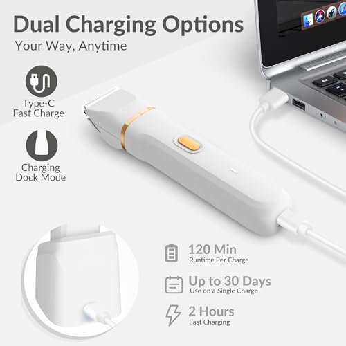 5-in-1 Electric Bikini Trimmer for Women - Waterproof, USB-C Rechargeable